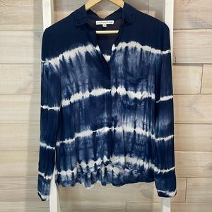 Young fabulous & broke Susan tie-dye button down